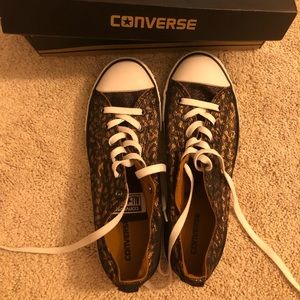 Cheetah Print Converse